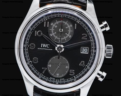 iwc chronograph classic portuguese iw390404|IWC .